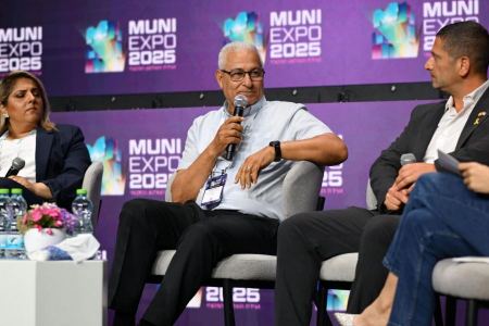 تصريحات مازن غنايم ومنير زبيدات في مؤتمر إكسبو 2025